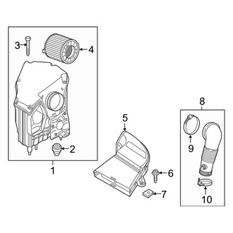 Audi OE - Engine / Transaxle - Air Intake (FY Body Code)