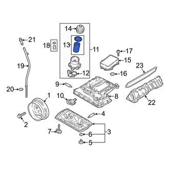 Audi OE - Engine Oil Filter Element