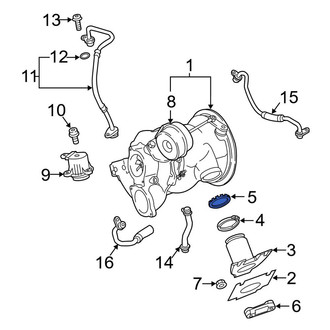 Audi OE - Catalytic Converter Seal