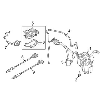 Audi OE - Emission System - Emission Components (FY Body Code)