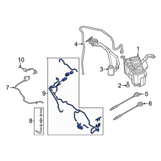 Audi OE - Vacuum Hose