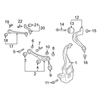 Audi OE - Front Suspension - Suspension Components (FY Body Code)