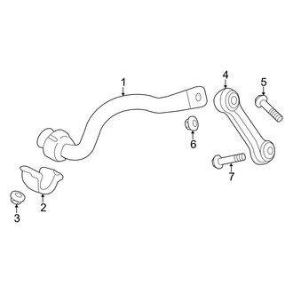 Audi OE - Front Suspension - Stabilizer Bar & Components (FY Body Code)