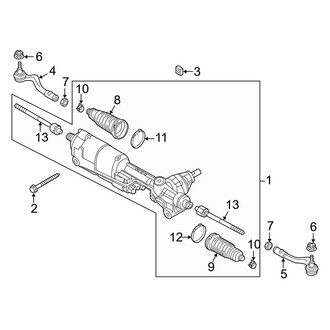 Audi OE - Steering Gear & Linkage