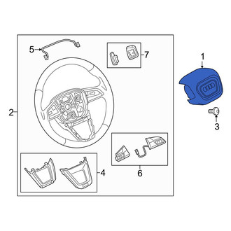 Audi OE - Steering Wheel Air Bag