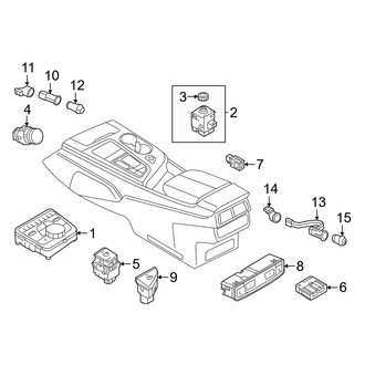 Audi OE - Console - Electrical Components