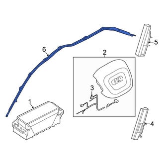 Audi OE - Left Curtain Air Bag