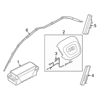 Audi OE - Restraint Systems - Air Bag Components (Air Bags)