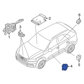 Audi OE - Center Air Bag Impact Sensor