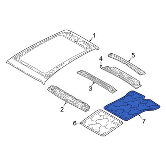 Audi OE - Rear Roof Panel Reinforcement