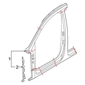 Audi OE - Pillars, Rocker & Floor - Aperture Panel