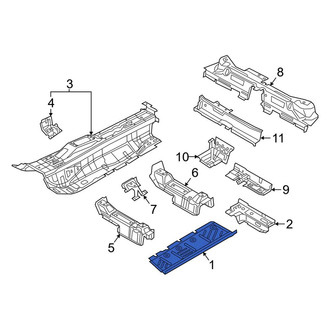 Audi OE - Rear Floor Pan