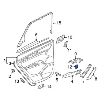 Audi OE - Rear Door Window Switch