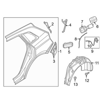 Audi OE - Quarter Panel & Components (Premium / Premium Plus / Prestige)