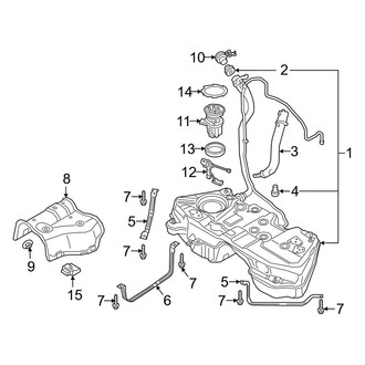 Audi OE - Fuel System Components
