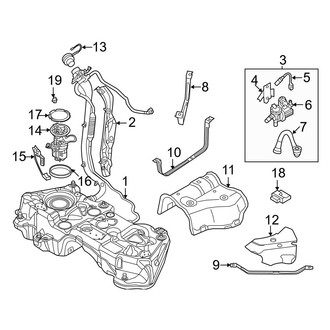 Audi OE - Fuel System Components (Premium / Premium Plus / Prestige PLUG-IN HYBRID EV-GAS (PHEV))