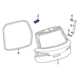 Audi OE - Rear Right Liftgate Hinge