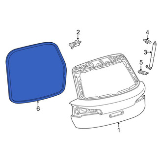 Audi OE - Rear Hatch Seal