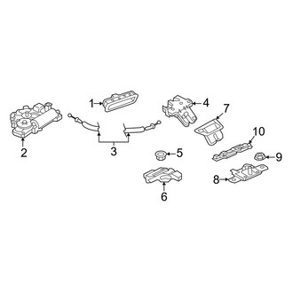 Audi OE - Lift Gate - Lock & Hardware (Premium / Premium Plus / Prestige)
