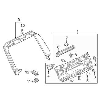 Audi OE - Lift Gate - Interior Trim