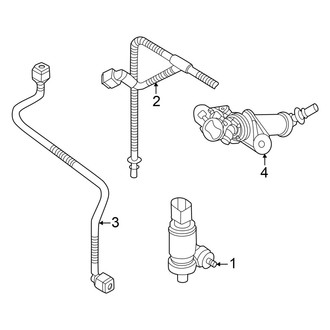 Audi OE - Front Lamps - Headlamp Components (Headlamp Washer), (Premium Plus / Prestige)