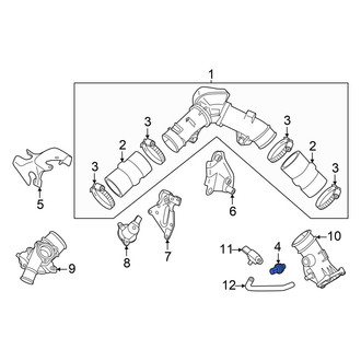 Audi OE - Air Charge Temperature Sensor