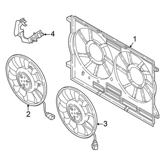 Audi OE - Cooling Fan (GUB Body Code)