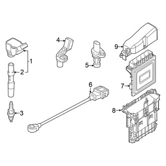 Audi OE - Electrical - Ignition System (Premium / Premium Plus / Prestige GUB Body Code CWGD Engine)