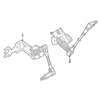 Audi OE - Electrical Components (Headlamp Level Control), (GUB Body Code)