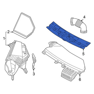 Audi OE - Front Radiator Support Access Cover