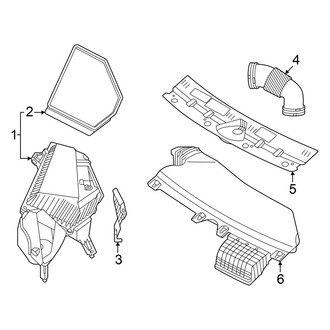 Audi OE - Engine / Transaxle - Air Intake