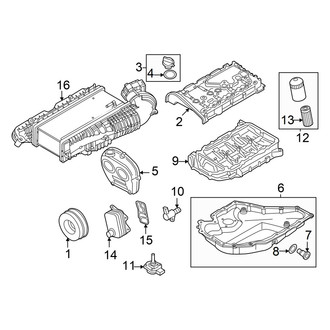Audi OE - Engine / Transaxle - Engine Parts (GUB Body Code)