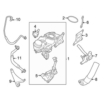 Audi OE - Engine / Transaxle - Turbocharger & Components (GUB Body Code)