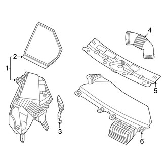 Audi OE - Engine / Transaxle - Air Intake