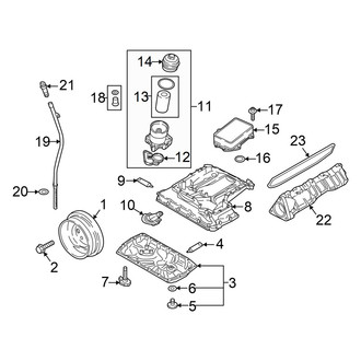 Audi OE - Engine / Transaxle - Engine Parts (GUB Body Code)