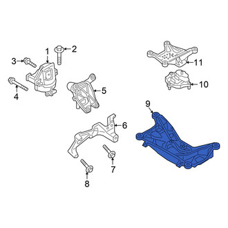 Audi OE - Transmission Crossmember