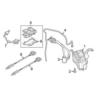 Audi OE - Emission System - Emission Components (GUB Body Code)