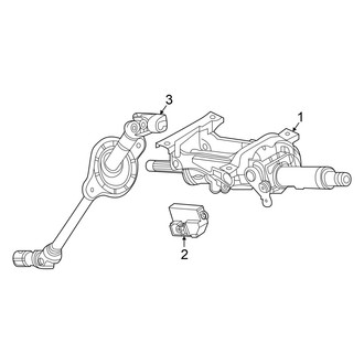 Audi OE - Steering Column Assembly (GUB Body Code)
