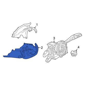Audi OE - Lower Steering Column Cover