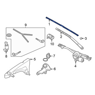 Audi OE - Rear Wiper Blade