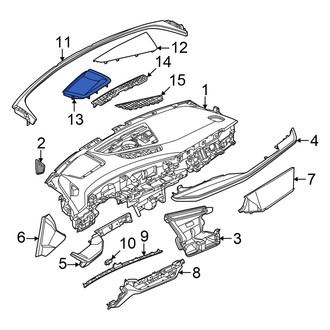 Audi OE - Instrument Panel Bezel