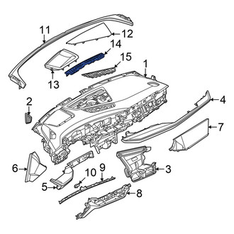Audi OE - Instrument Panel Bezel