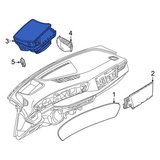 Audi OE - Heads Up Display Assembly