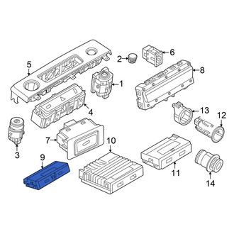 Audi OE - Front 12 Volt Accessory Power Outlet