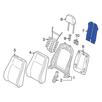 Audi OE - Front Right Upper Seat Heater Pad