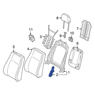 Audi OE - Front Left Lower Forward Seat Motor