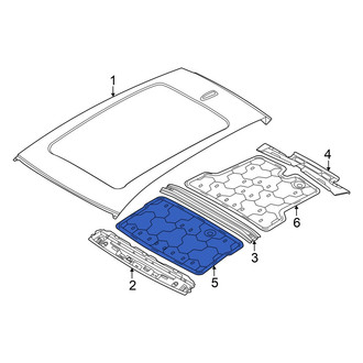 Audi OE - Front Roof Panel Reinforcement