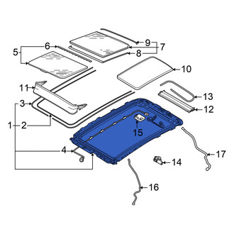 Audi OE - Sunroof Frame