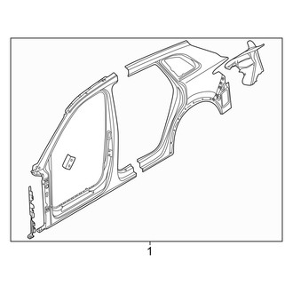 Audi OE - Pillars, Rocker & Floor - Uniside (Premium / Premium Plus / Prestige)