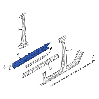 Audi OE - Left Rocker Panel